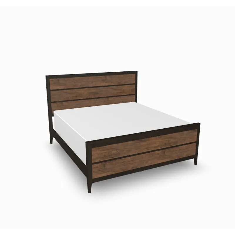 Toulon King High Footboard Panel Bed