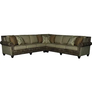 Sectional - Brown
