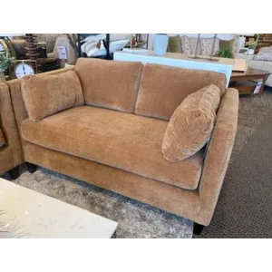 Loveseat- Andrew Cognac Velvet