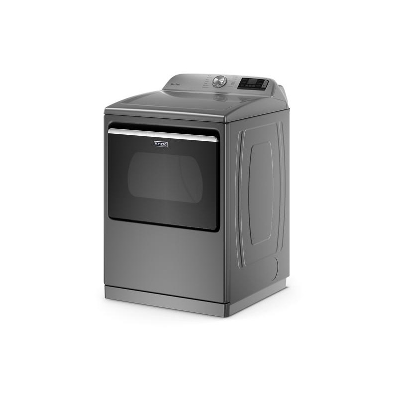 Smart Capable Top Load Electric Dryer with Extra Power Button 7.4 cu