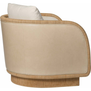 Laura Kirar Coastal Swivel Lounge Chair