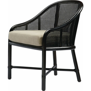 McGuire Originals Caned Barrel Chair