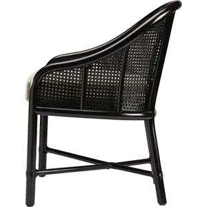 McGuire Originals Caned Barrel Chair