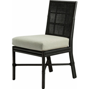 McGuire Originals Square Back Caned Side Chair
