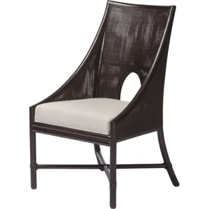 Barbara Barry Caned Arm Chair