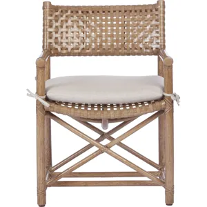 Antalya Laced Rawhide Arm Chair