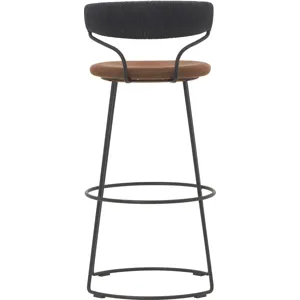 McGuire Originals Danish Cord Swivel Barstool