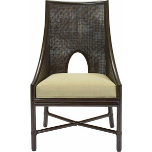 Barbara Barry Caned Arm Chair