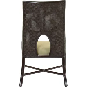 Barbara Barry Caned Arm Chair