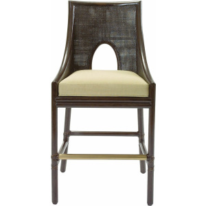 Barbara Barry Caned Counter Stool