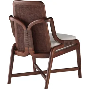 McGuire Originals Knot Side Chair - Walnut