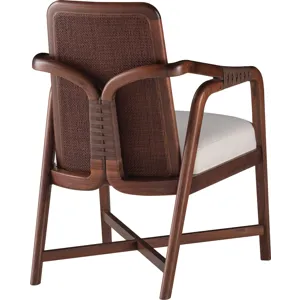 McGuire Originals Knot Arm Chair - Walnut