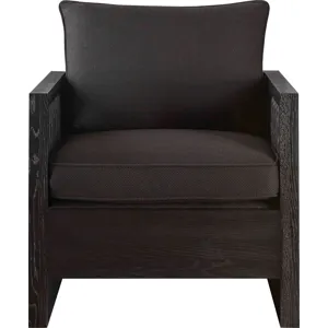 Nicole Hollis Tresser Lounge Chair (with Woven Leather)