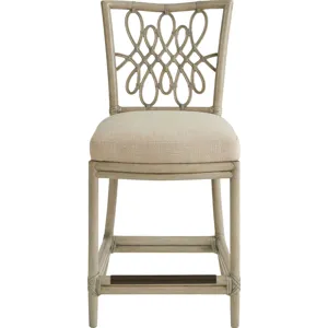 Barbara Barry Script Counter Stool