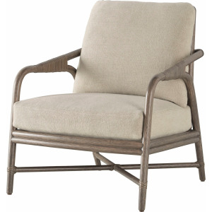 McGuire Originals Knot Lounge Chair - Rattan