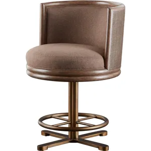 Barbara Barry Canyon Counter Stool - Warm Bronze