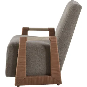 Thomas Pheasant Cord Lounge Chair