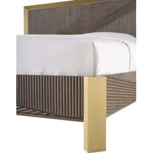 As Shown: Madeira finish, Natural Bronze hardware