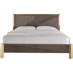 As Shown: Madeira finish, Natural Bronze hardware