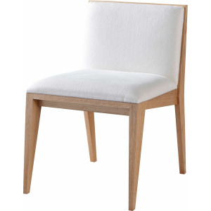 Nicole Hollis Tresser Dining Chair (with Woven Leather)