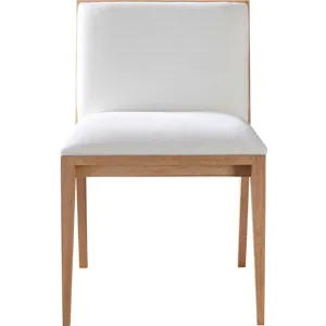Nicole Hollis Tresser Dining Chair (with Woven Leather)