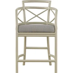 Gondola Outdoor Arm Counter Stool