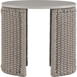 Laura Kirar Cuerda Oval End Table