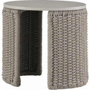 Laura Kirar Cuerda Oval End Table