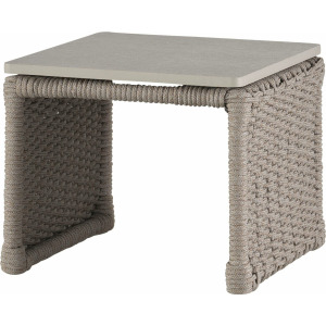 Laura Kirar Cuerda Square End Table