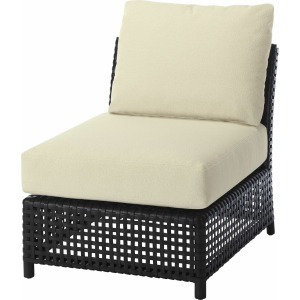 Antalya Outdoor Sectional Slipper Chair