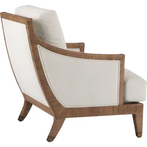 McGuire Originals St. Germain Upholstered Lounge Chair