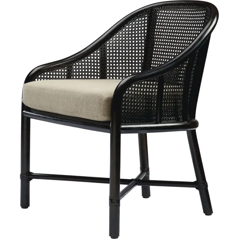 McGuire Originals Caned Barrel Chair