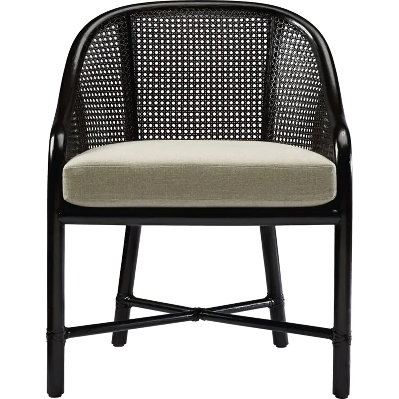 McGuire Originals Caned Barrel Chair