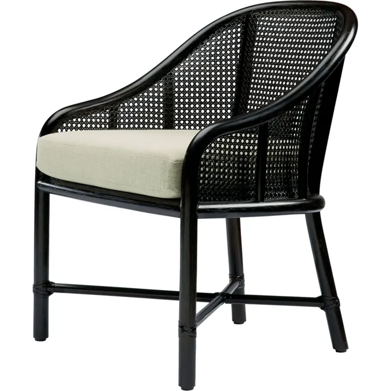 McGuire Originals Caned Barrel Chair