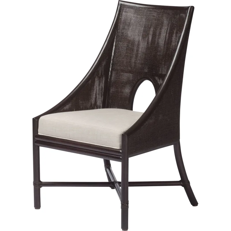 Barbara Barry Caned Arm Chair