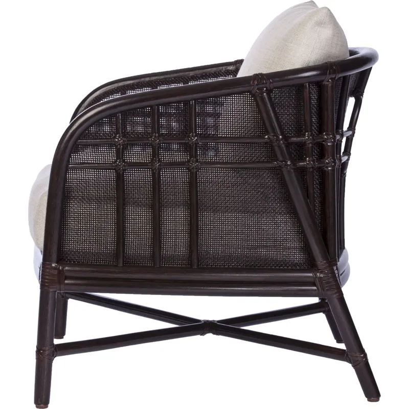 McGuire Originals Plaid Lounge Chair