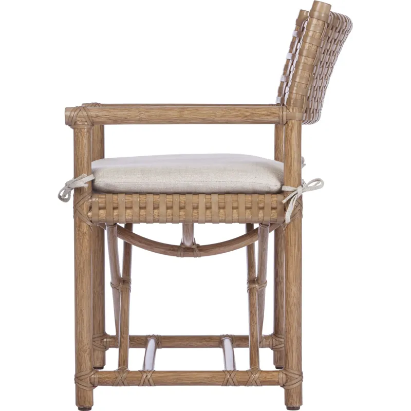 Antalya Laced Rawhide Arm Chair