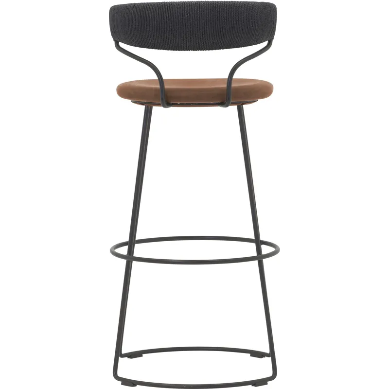 McGuire Originals Danish Cord Swivel Barstool
