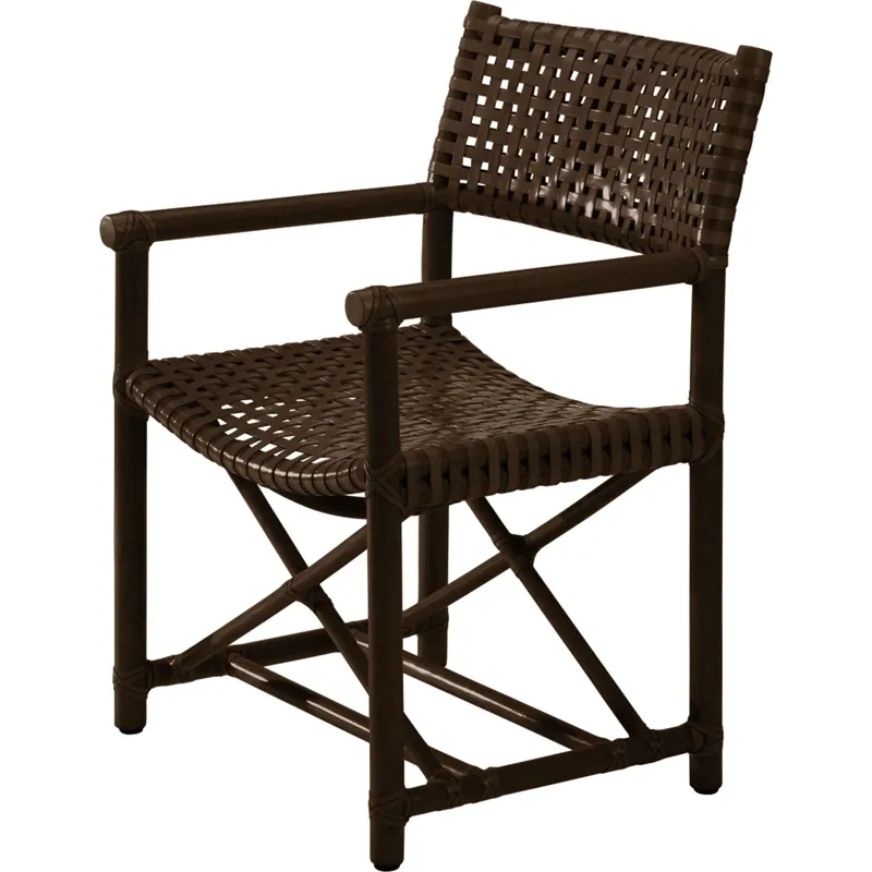 Antalya Laced Rawhide Arm Chair