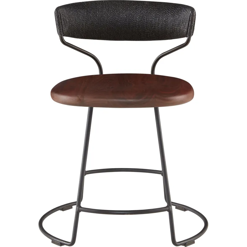 McGuire Originals Danish Cord Swivel Dining Chair