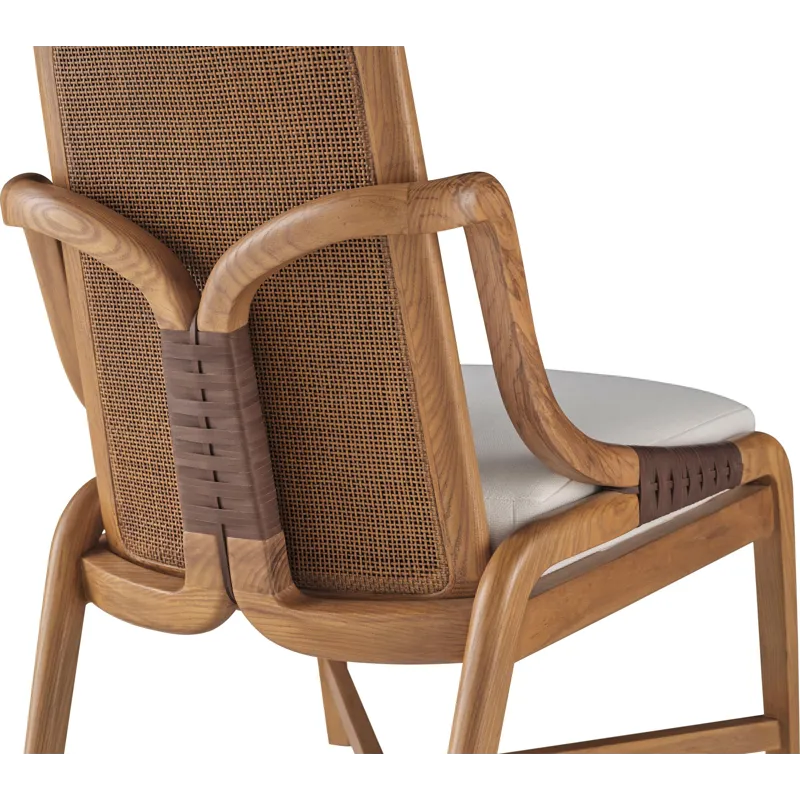 McGuire Originals Knot Side Chair - Ash