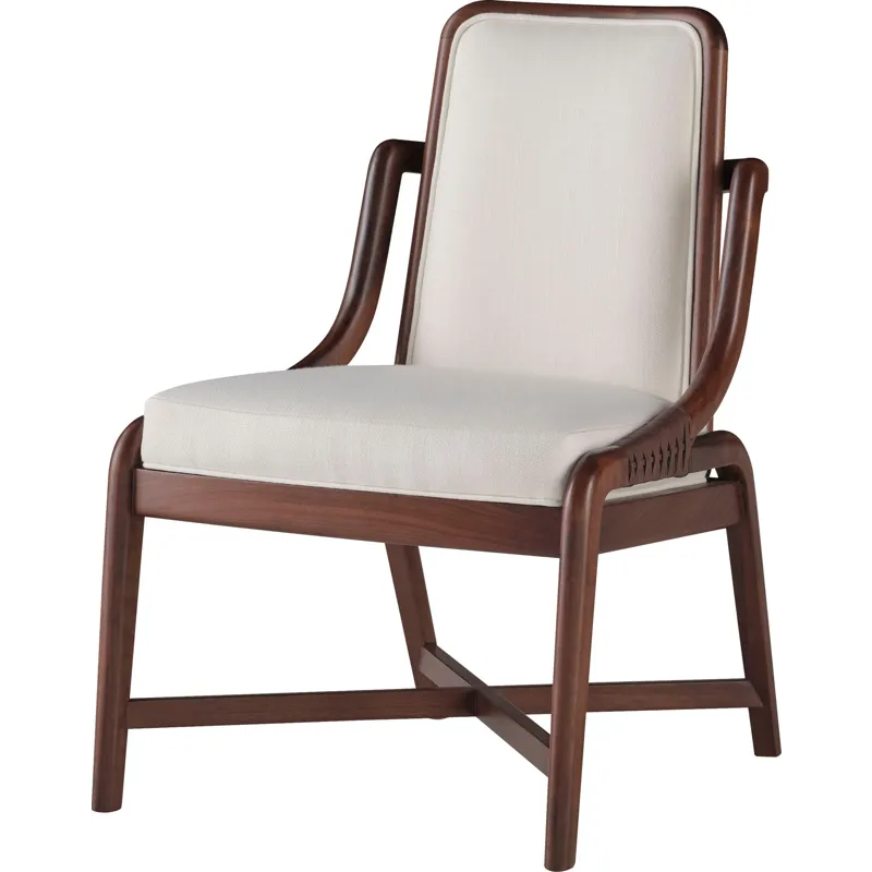 McGuire Originals Knot Side Chair - Walnut