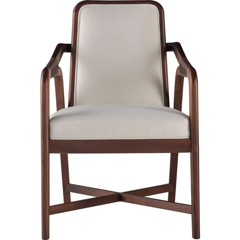 McGuire Originals Knot Arm Chair - Walnut