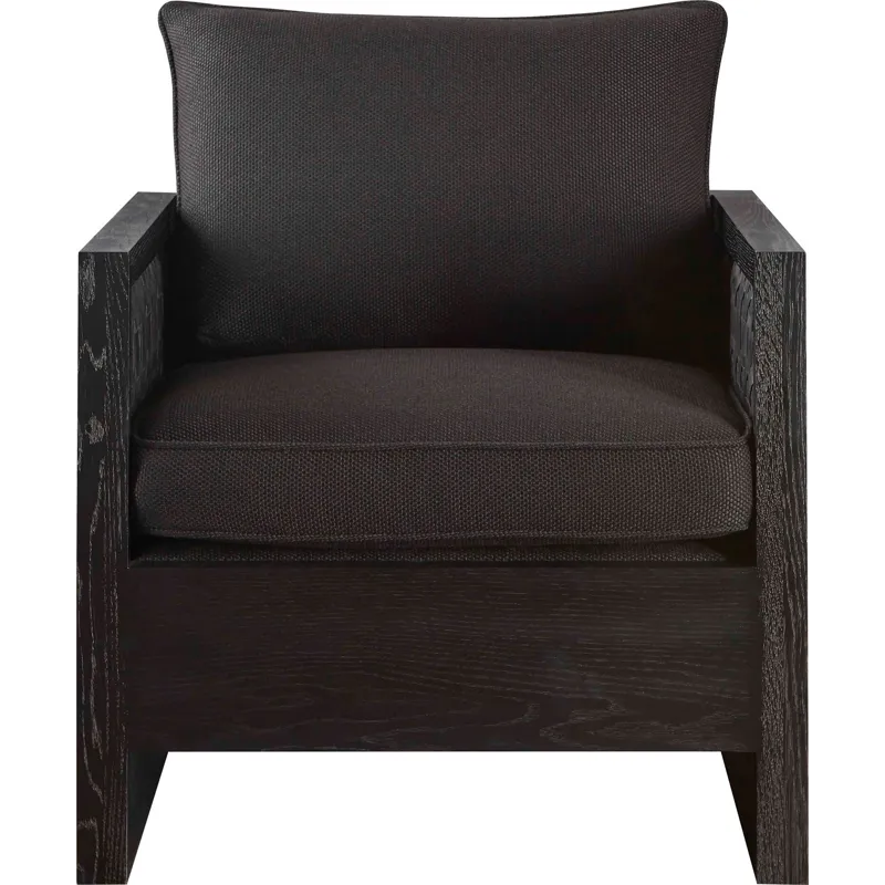Nicole Hollis Tresser Lounge Chair (with Woven Leather)