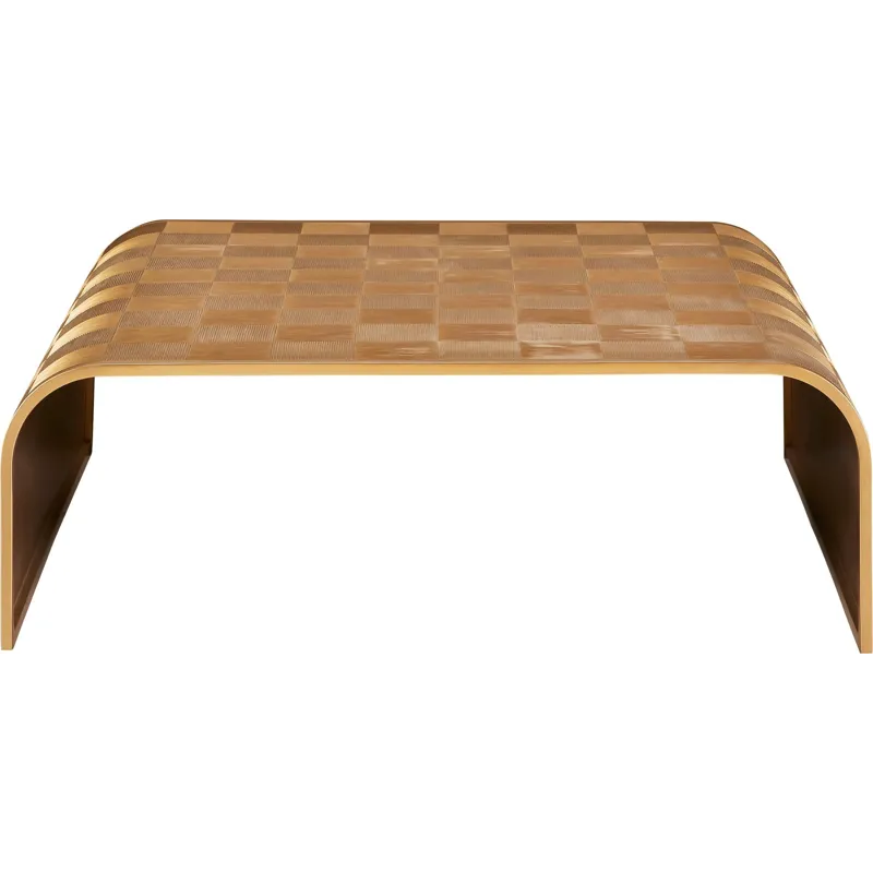 Thomas Pheasant Weave Square Cocktail Table