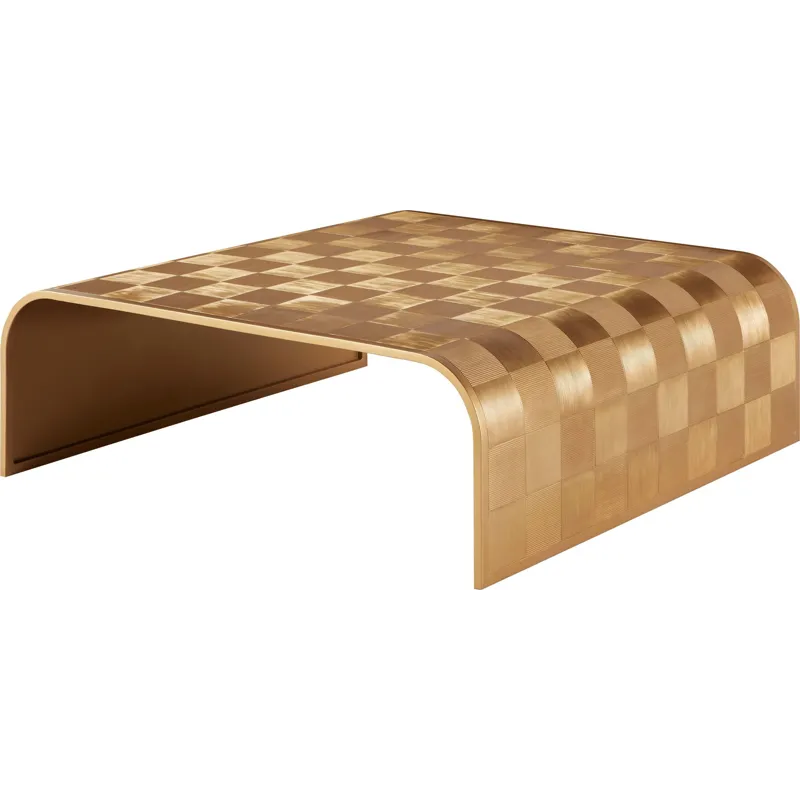 Thomas Pheasant Weave Square Cocktail Table