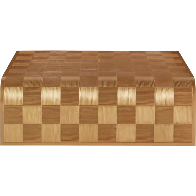 Thomas Pheasant Weave Square Cocktail Table