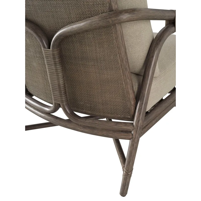 McGuire Originals Knot Lounge Chair - Rattan