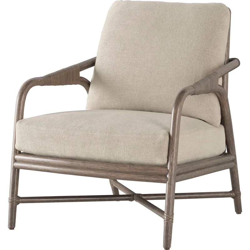 McGuire Originals Knot Lounge Chair - Rattan