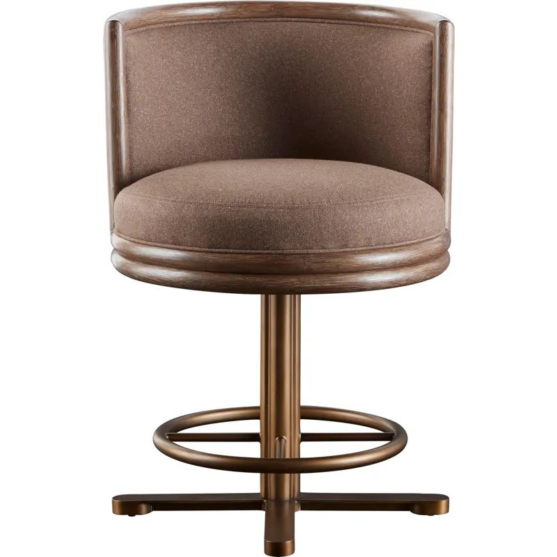 Barbara Barry Canyon Counter Stool - Warm Bronze